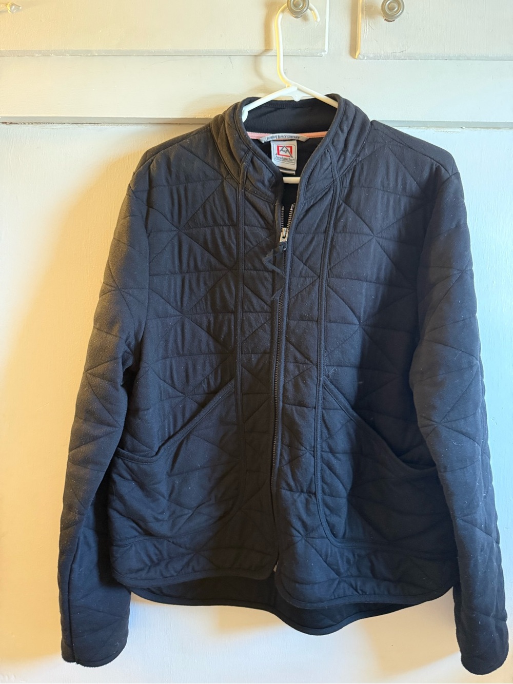 Avalanche Black Quilted Utility Jacket